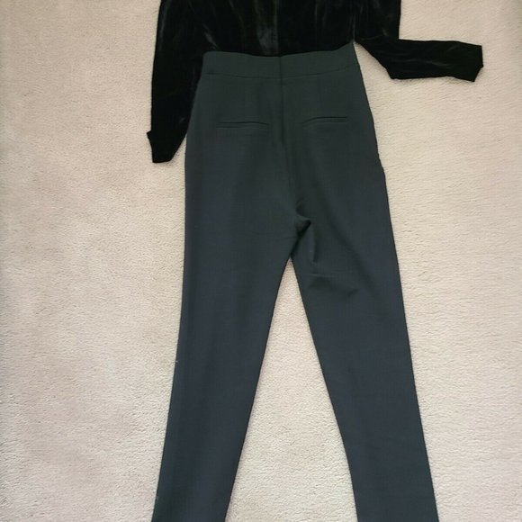 VERONICA BEARD CLEO Crystal-embellished velvet Jumpsuit Sz 6 - Picture 12 of 12